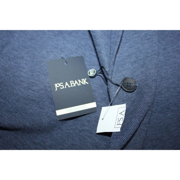 Jos A Bank Blazer Mens Tailored Fit Blue Unstructured NWT Cotton Jacket Blend 4X - Picture 7 of 11